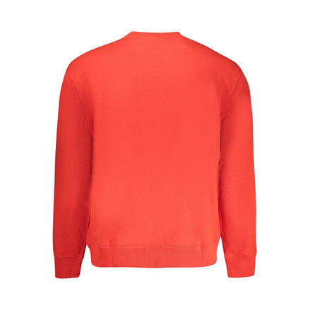 Calvin Klein Red Cotton Men Sweater Calvin Klein