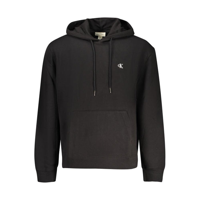 Calvin Klein Black Cotton Men's Sweatshirt Calvin Klein