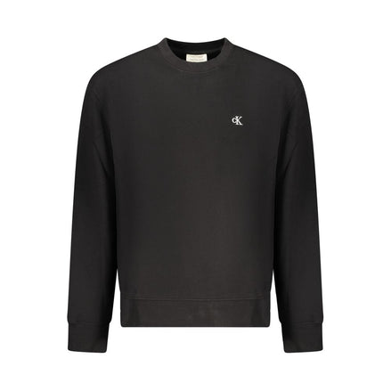 Calvin Klein Black Cotton Men's Sweatshirt Calvin Klein