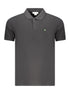 Calvin Klein Black Cotton Men Polo Calvin Klein