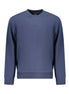 Hugo Boss Blue Cotton Men's Sweatshirt Hugo Boss