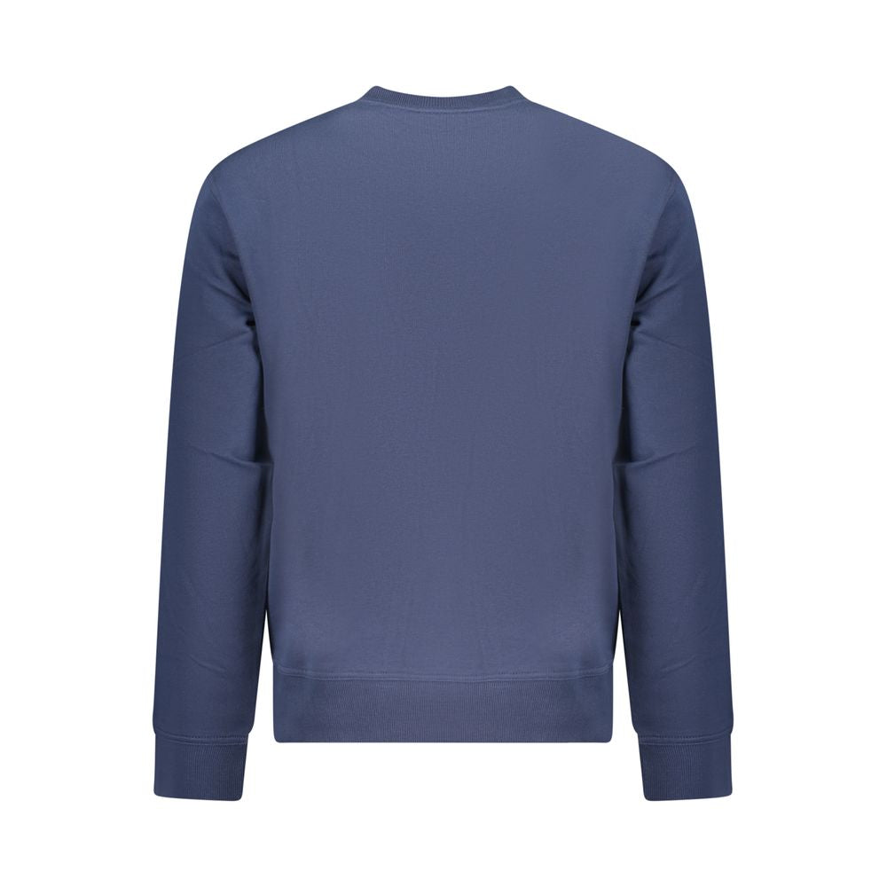 Hugo Boss Blue Cotton Men's Sweatshirt Hugo Boss