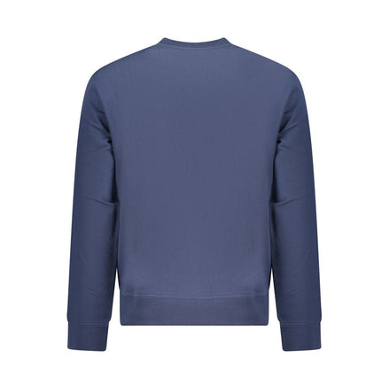 Hugo Boss Blue Cotton Men's Sweatshirt Hugo Boss