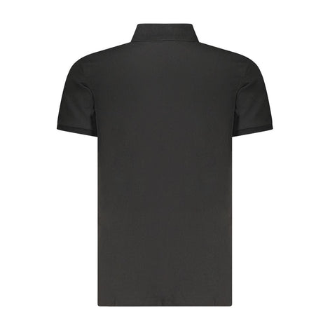 Calvin Klein Black Cotton Men Polo Shirt Calvin Klein