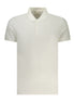Calvin Klein White Cotton Men Polo Shirt Calvin Klein