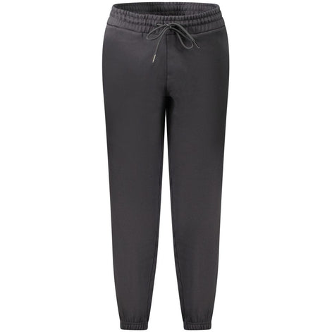 Napapijri Black Cotton Women's Sport Trouser Napapijri