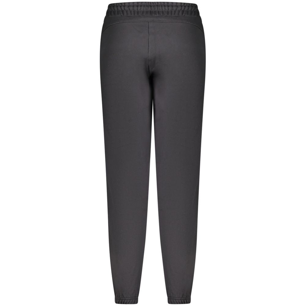 Napapijri Black Cotton Women's Sport Trouser Napapijri