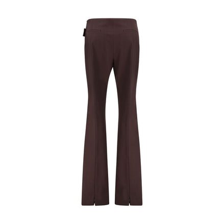 Max Mara Purple Polyester Dress Pants Max Mara