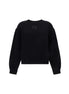 Alexander Wang Black Cotton Sweatshirt Alexander Wang
