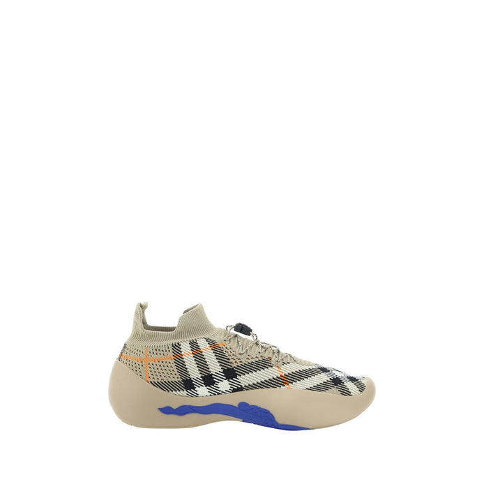 Burberry Brown Rubber Athletic Sneakers Burberry