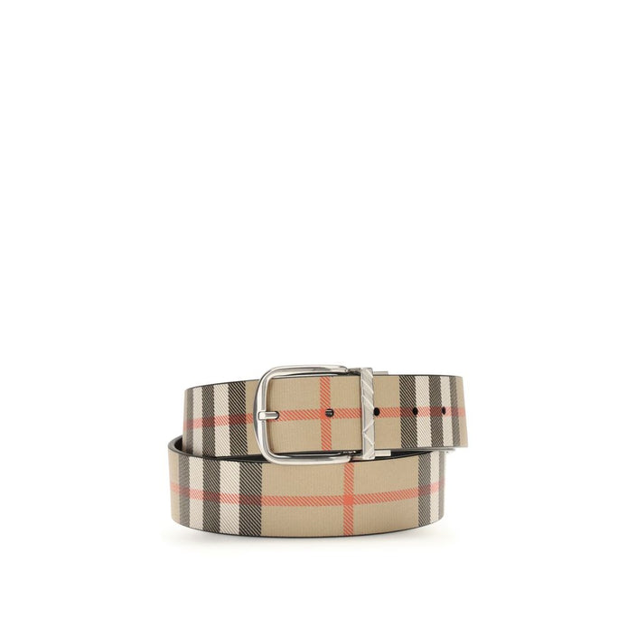 Burberry Multicolor Calf Leather Bos Taurus Belt Burberry