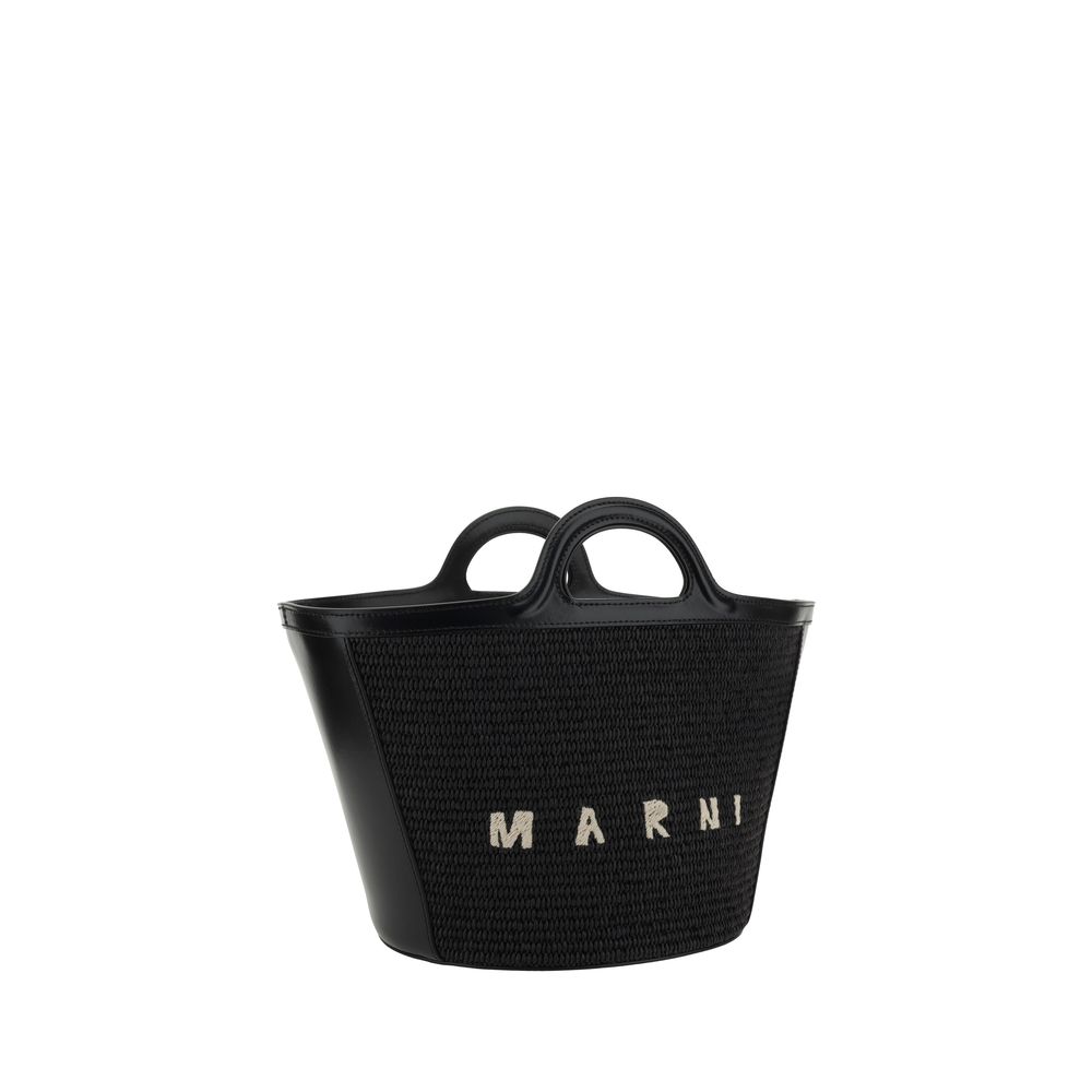 Marni Black Cotton Shoulder Bag Marni