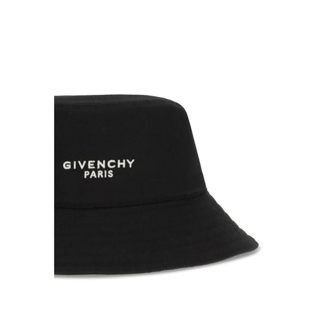 Givenchy Black Cotton Bucket Hat Givenchy