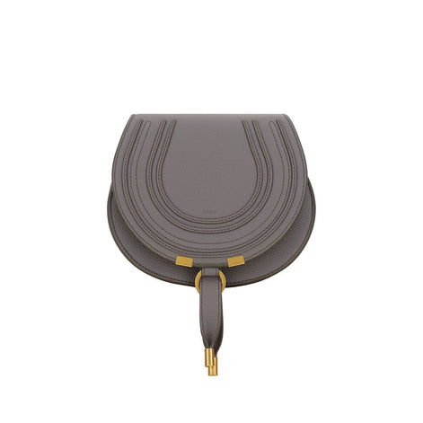Chloé Gray Calf Leather Bos Taurus Shoulder Bag Chloé