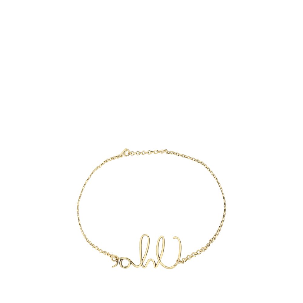 Chloé Gold Brass Thin Belt Chloé