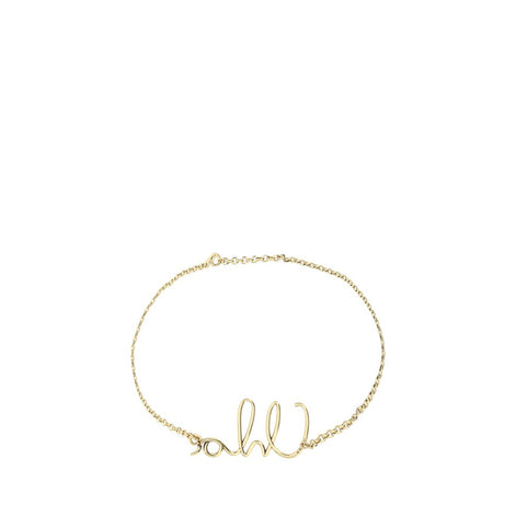 Chloé Gold Brass Thin Belt Chloé