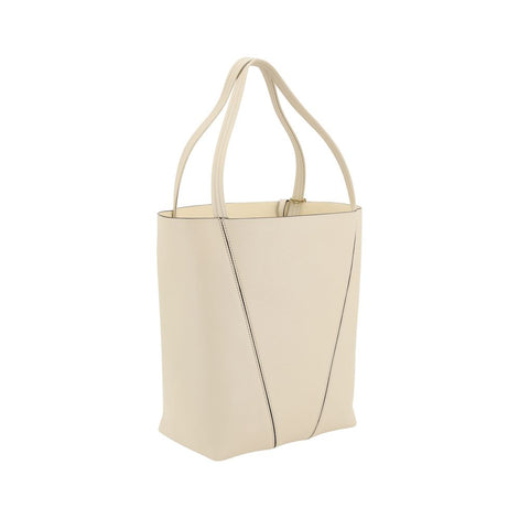 Chloé Cream Calf Leather Bos Taurus Shoulder Bag Chloé