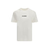 Jil Sander Cream Cotton T-Shirt Jil Sander