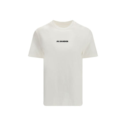 Jil Sander Cream Cotton T-Shirt Jil Sander
