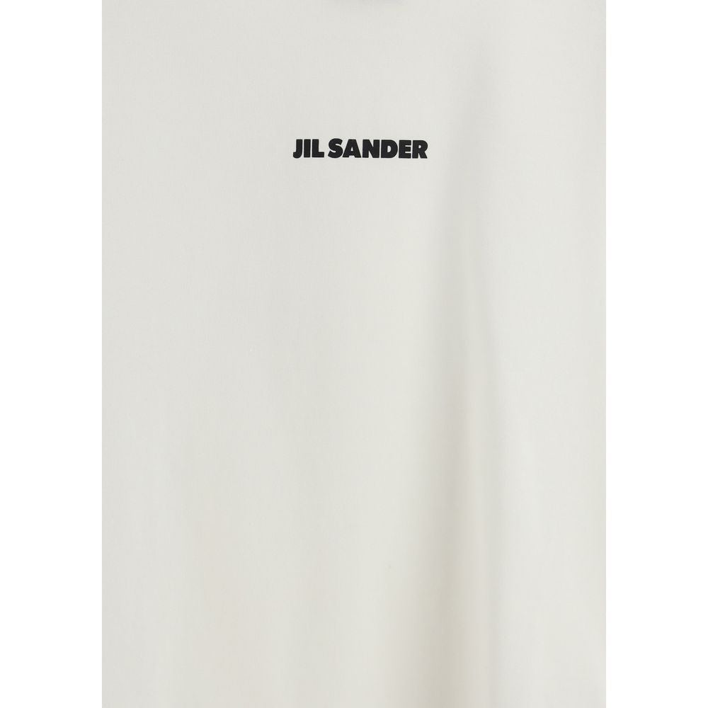 Jil Sander Cream Cotton T-Shirt Jil Sander