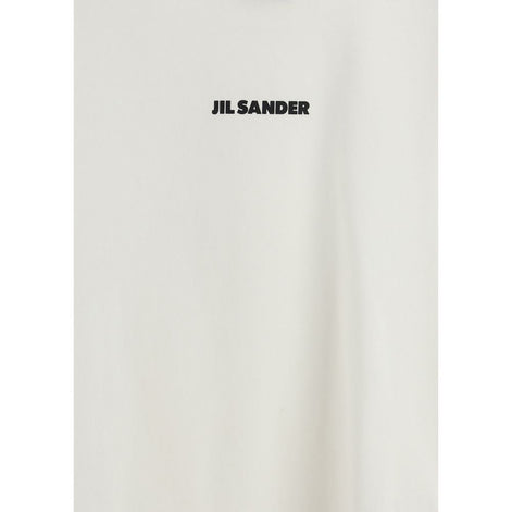 Jil Sander Cream Cotton T-Shirt Jil Sander