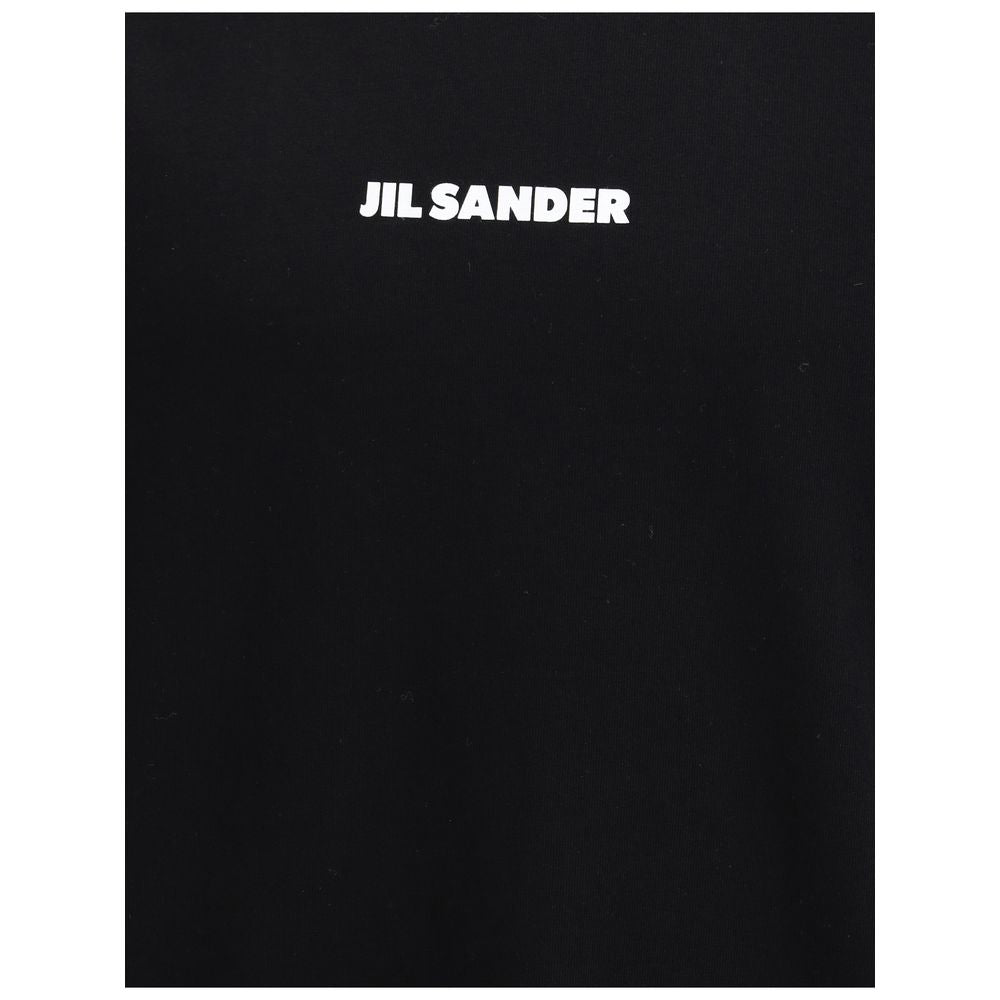 Jil Sander Black Cotton T-Shirt Jil Sander