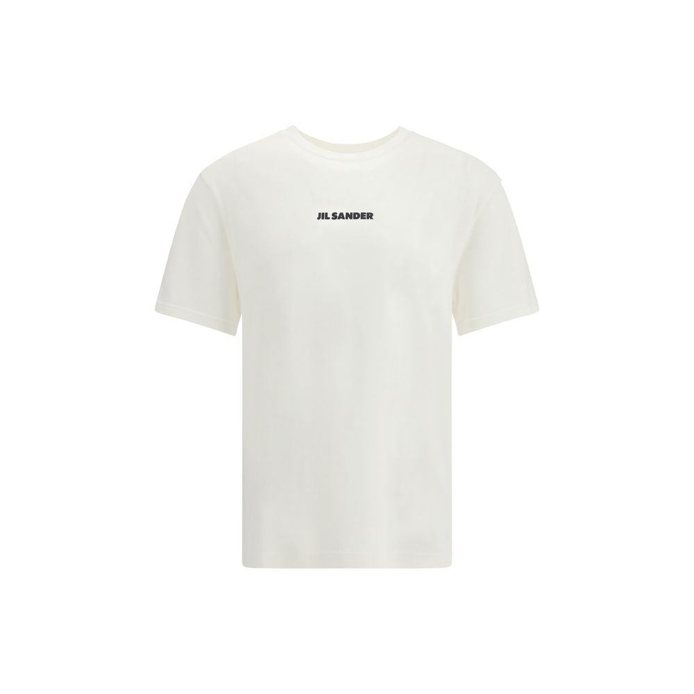 Jil Sander Cream Cotton T-Shirt Jil Sander