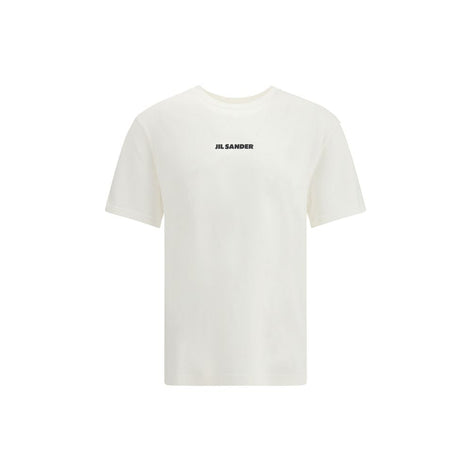 Jil Sander Cream Cotton T-Shirt Jil Sander