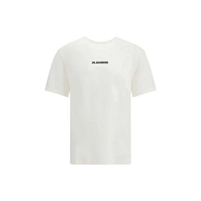 Jil Sander Cream Cotton T-Shirt Jil Sander