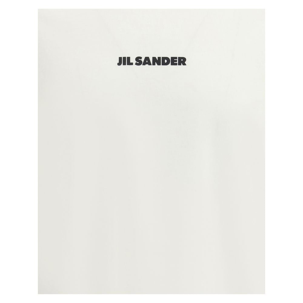 Jil Sander Cream Cotton T-Shirt Jil Sander