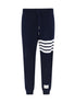 Thom Browne Blue Cotton Casual Pants Thom Browne