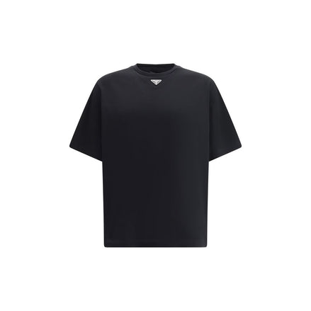 Prada Black Cotton T-Shirt Prada