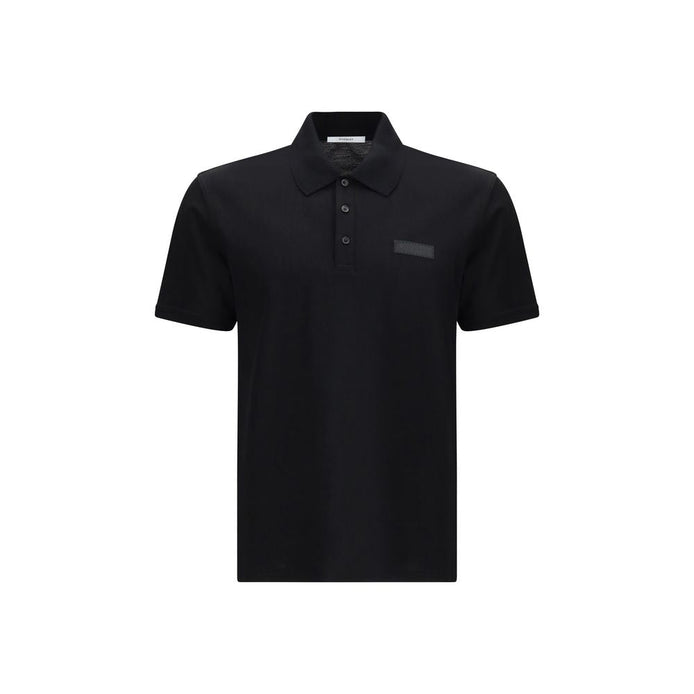 Givenchy Black Cotton Polo Shirt Givenchy