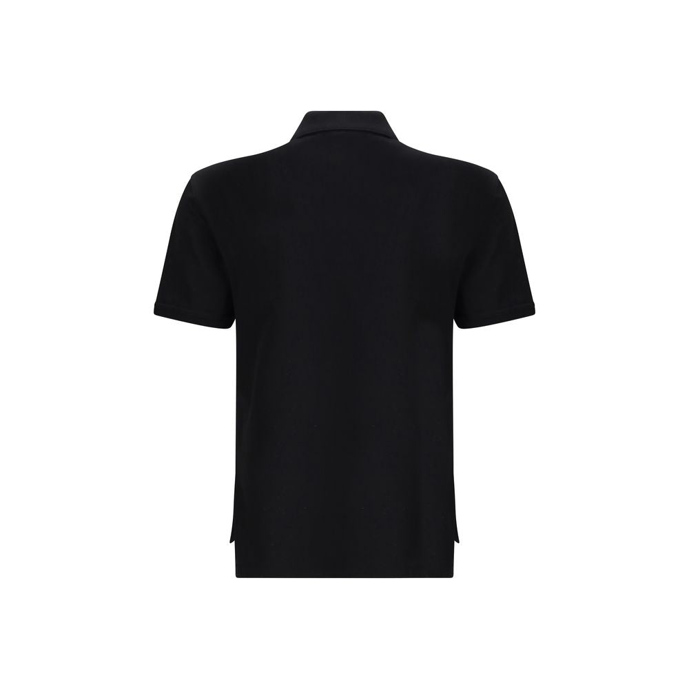 Givenchy Black Cotton Polo Shirt Givenchy