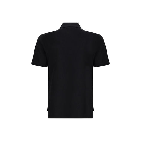 Givenchy Black Cotton Polo Shirt Givenchy