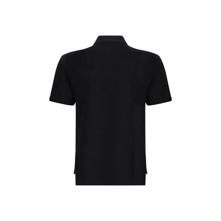 Givenchy Black Cotton Polo Shirt Givenchy
