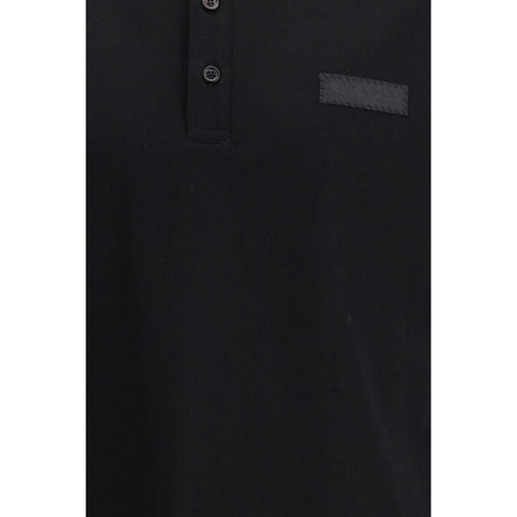 Givenchy Black Cotton Polo Shirt Givenchy