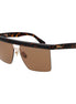 Max Mara Brown Plastic Sunglasses Max Mara