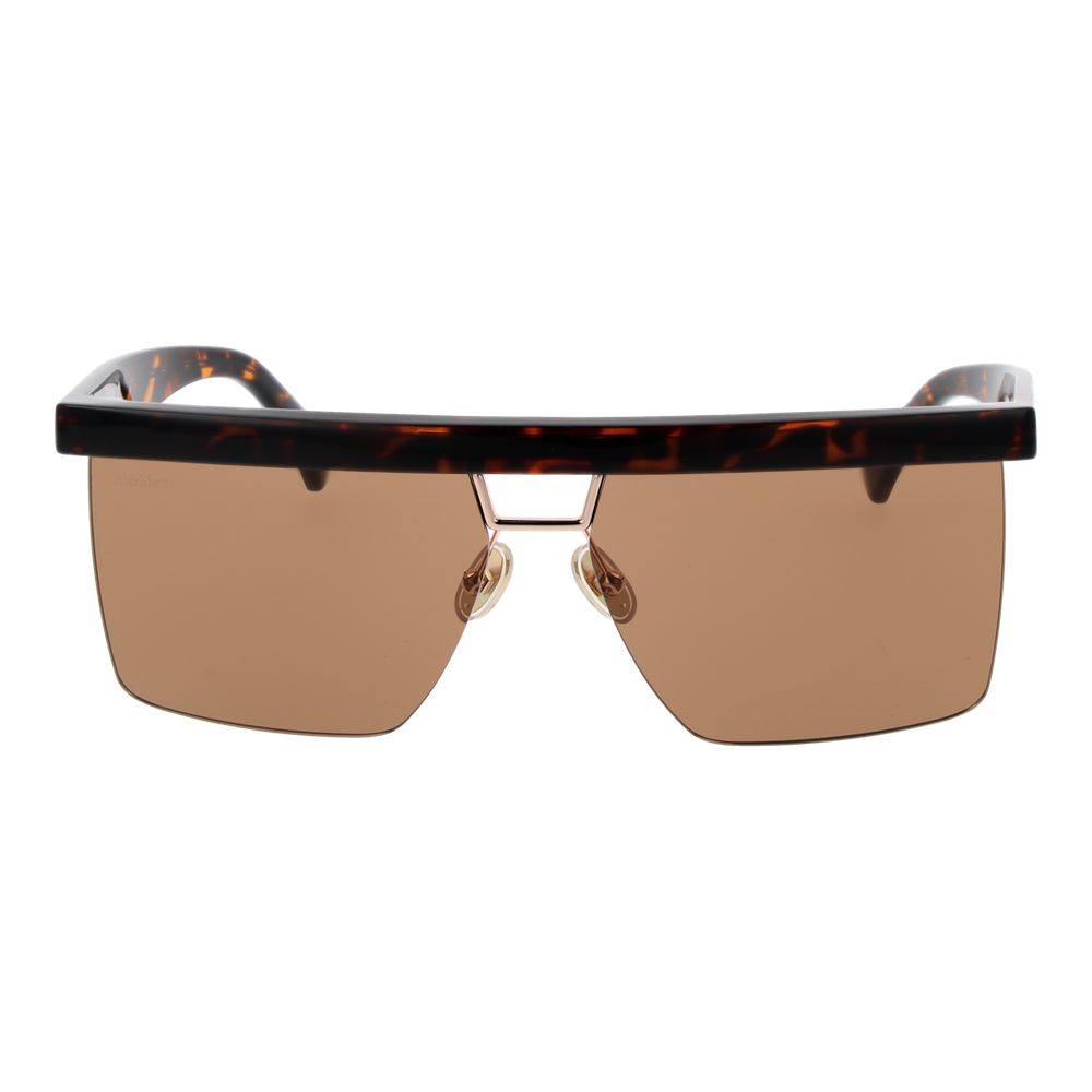 Max Mara Brown Plastic Sunglasses Max Mara
