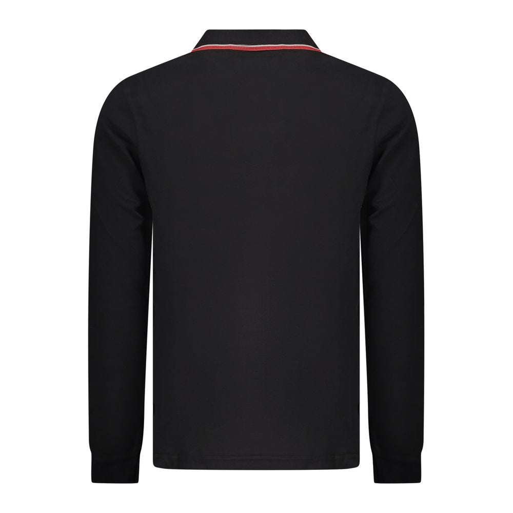 Norway 1963 Black Cotton Men Polo Shirt Norway 1963