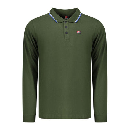 Norway 1963 Green Cotton Men Polo Shirt Norway 1963