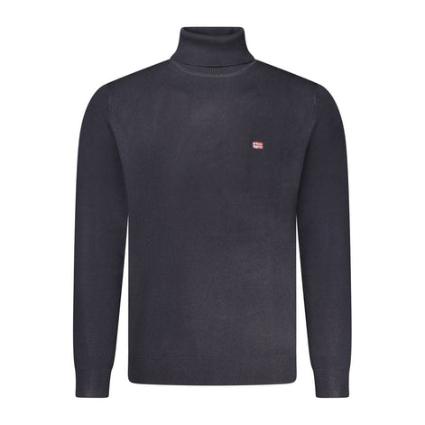 Norway 1963 Blue Polyester Men Sweater Norway 1963