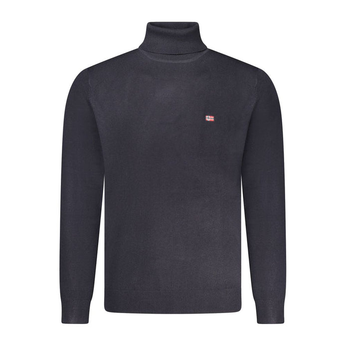 Norway 1963 Blue Polyester Men Sweater Norway 1963