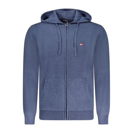 Norway 1963 Blue Polyester Men Cardigan Norway 1963