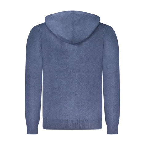 Norway 1963 Blue Polyester Men Cardigan Norway 1963