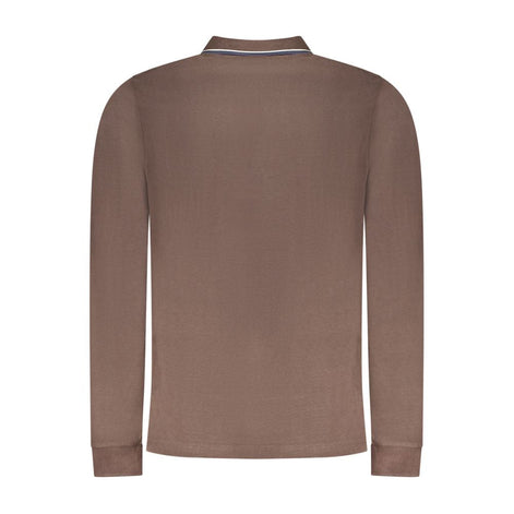 Norway 1963 Brown Cotton Men Polo Shirt Norway 1963