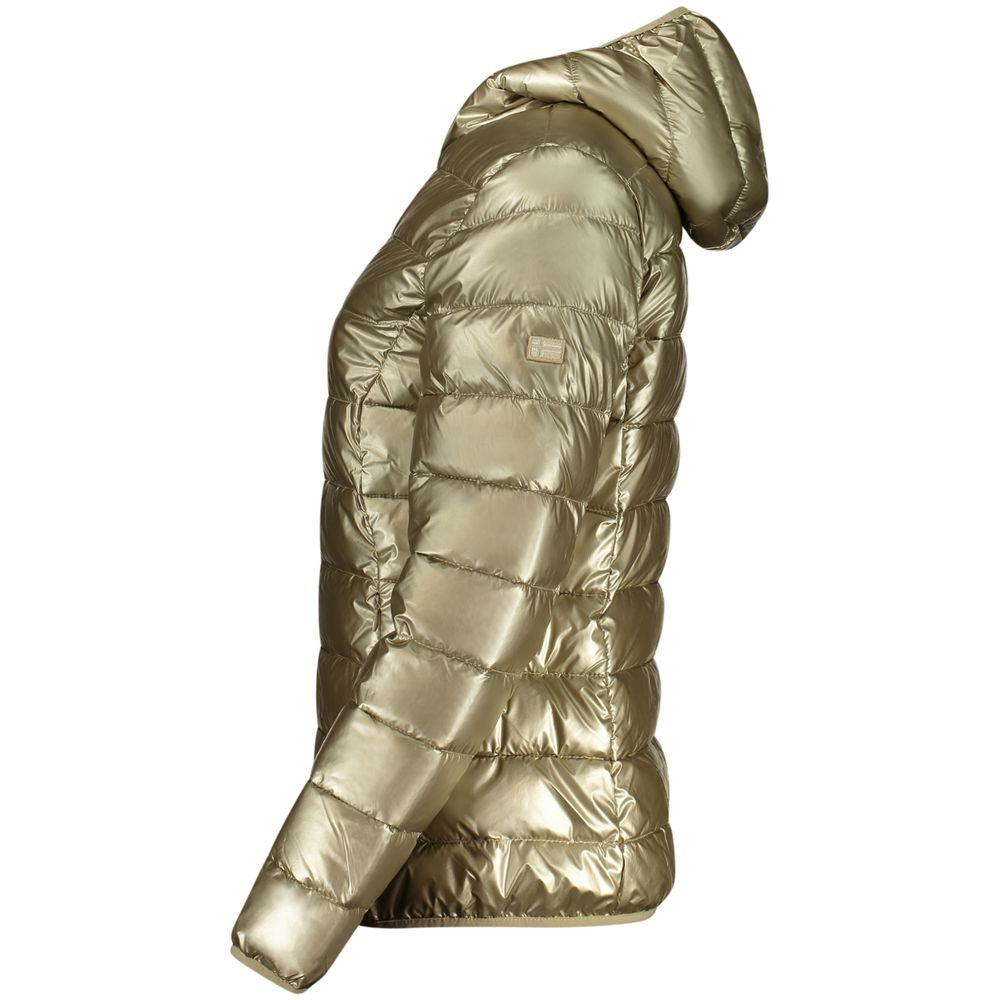 Norway 1963 Gold Polyamide Women's Jacket Norway 1963