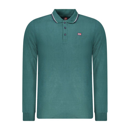 Norway 1963 Green Cotton Men Polo Shirt Norway 1963