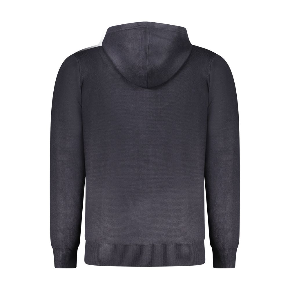 Norway 1963 Blue Polyester Men Cardigan Norway 1963