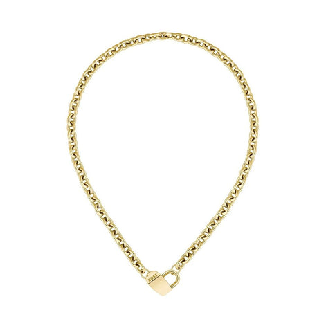 Hugo Boss Gold Stainless Steel Necklace Hugo Boss